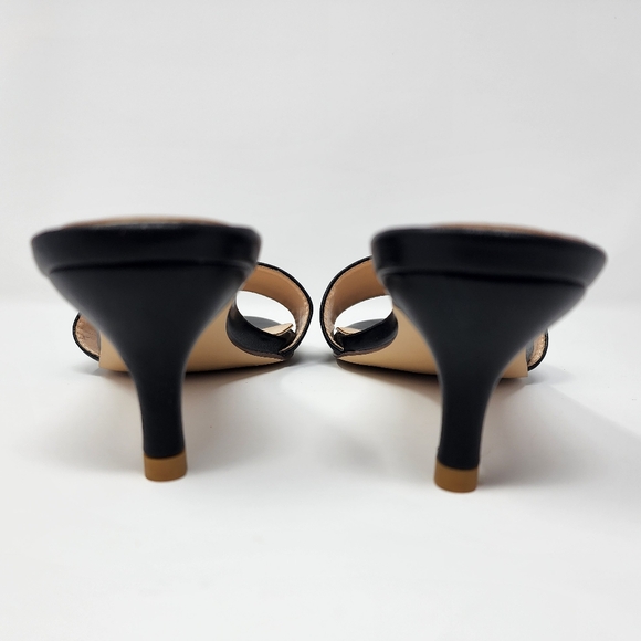 YDN Black Kitten Heels - Picture 7 of 10